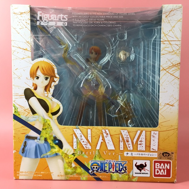 Bandai One Piece Tamashii Nations Nami Battle Version Figuarts Zero Faz Shopee Philippines