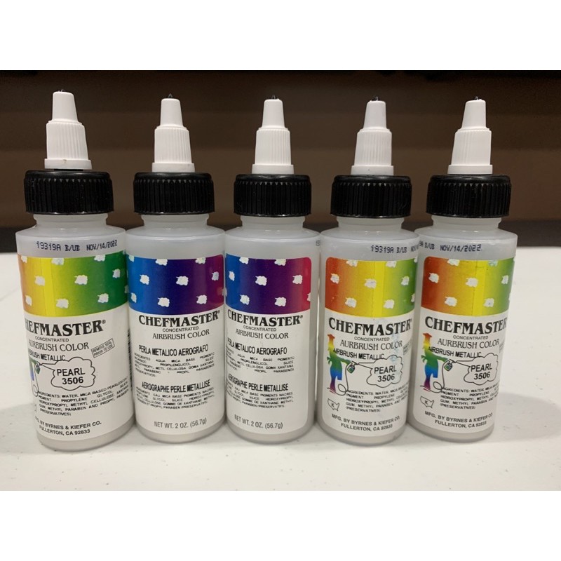 chefmaster metallic pearl airbrush color 2oz Shopee Philippines