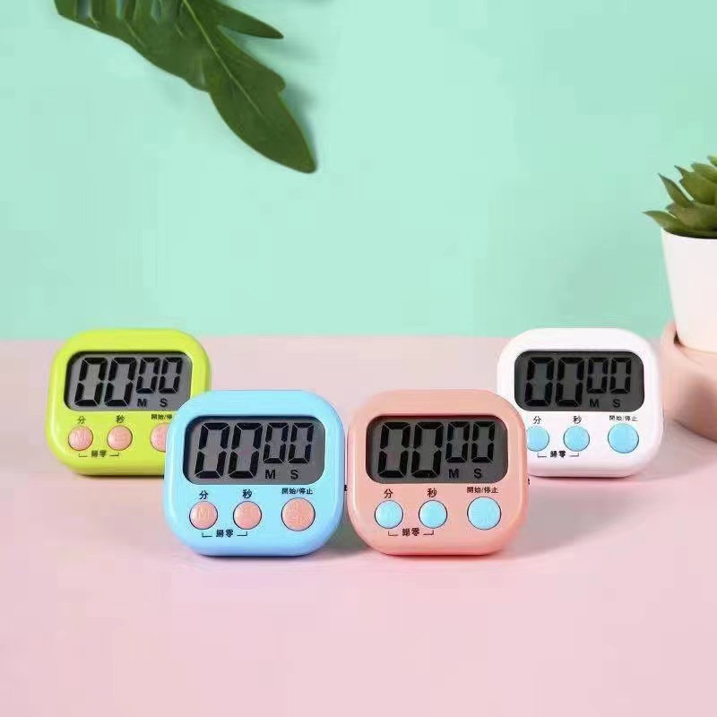 LCD Digital Kitchen Cooking Large Timer Count-Down Up Loud Alarm Clock Magnetic 