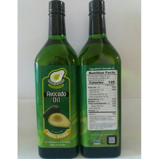 AVOCADO OIL 100 Pure 1Liter Shopee Philippines
