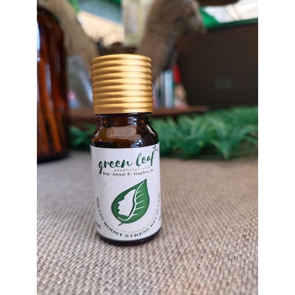 GREEN LEAF Essential oil 10ml anti strees oils cough and colds fatigue