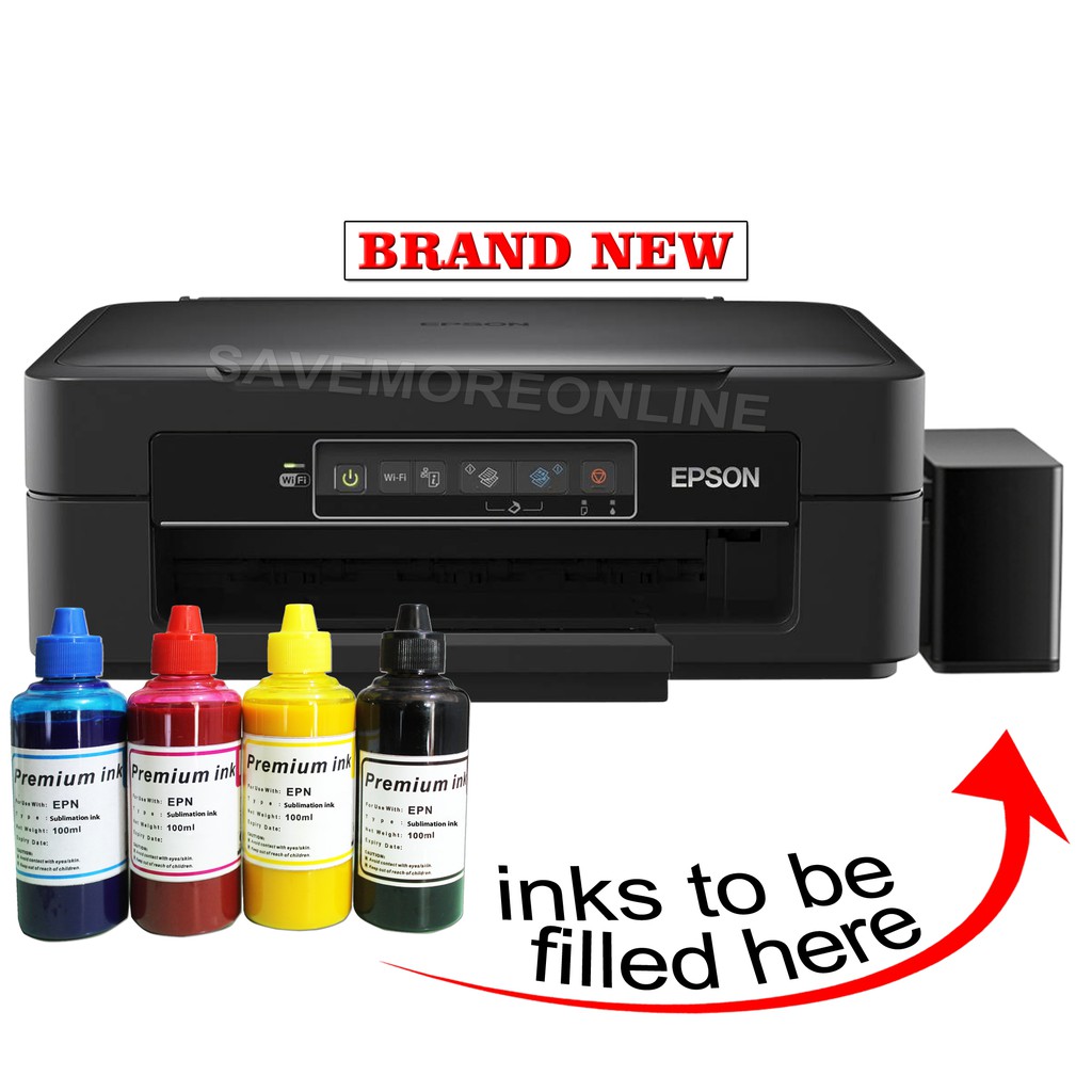 Epson Xp 245 Printer W Ciss Sublimation Inks Shopee Philippines