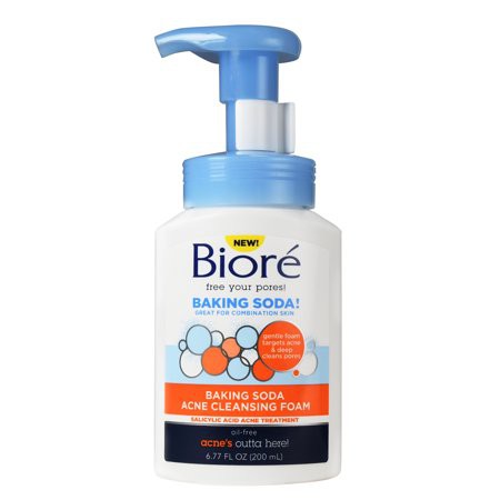 biore baking soda foam cleanser