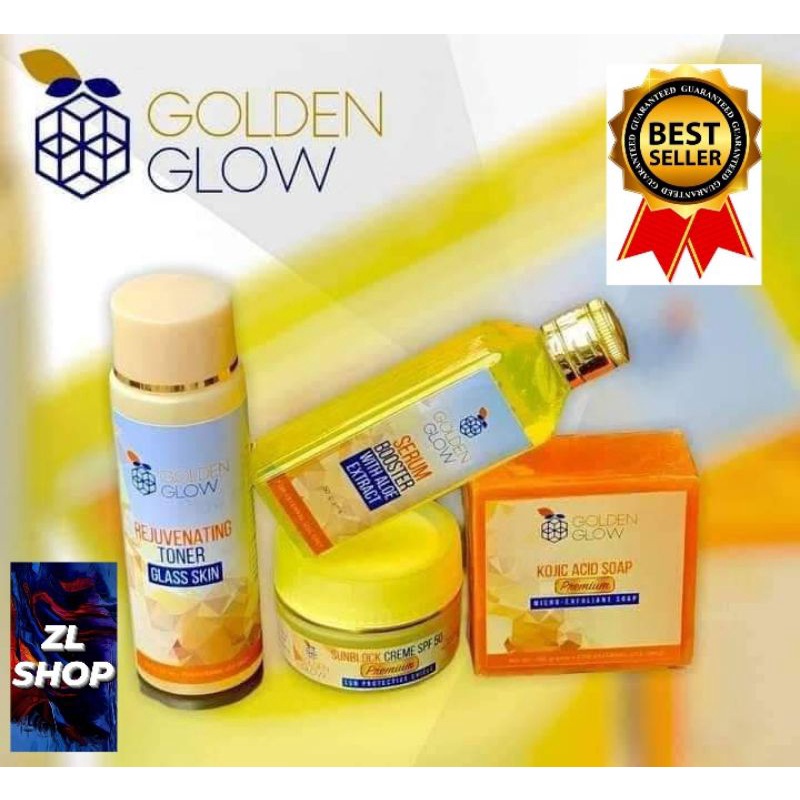 Golden Glow Glass Skin Set Shopee Philippines