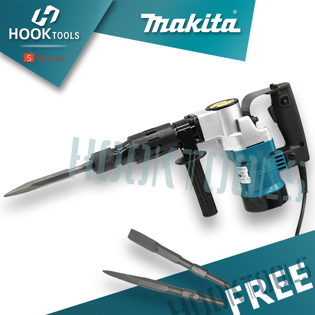 HOOK Makita HM0810 Demolition Hammer / Chipping Gun (900W) Shopee