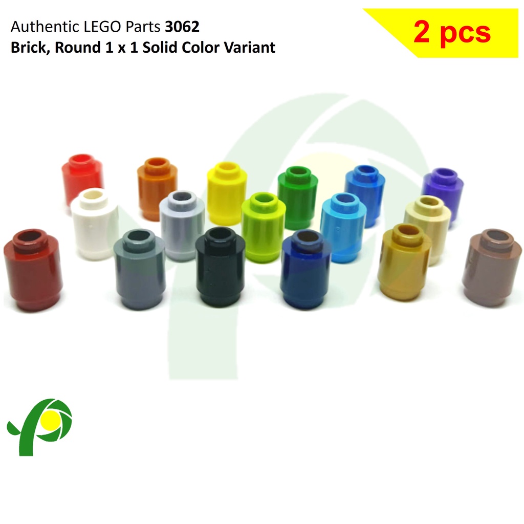 LEGO 3062 Cylinder Round Brick 1x1 Select Colour Pack of 50