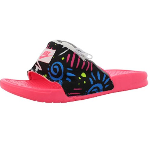 nike slides with fanny pack