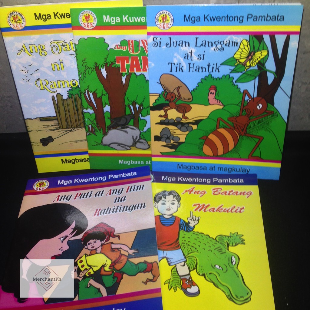 Childrens Tagalog Books Kwentong Pambata Collection 1 Presyo ₱55