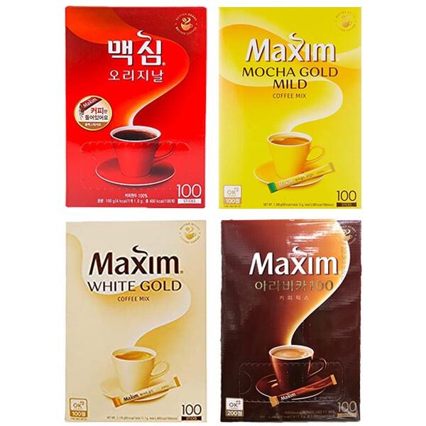 coffee bagↂ ₪MAXIM COFFEE MIX Famous Korean Coffee Drink (per stick