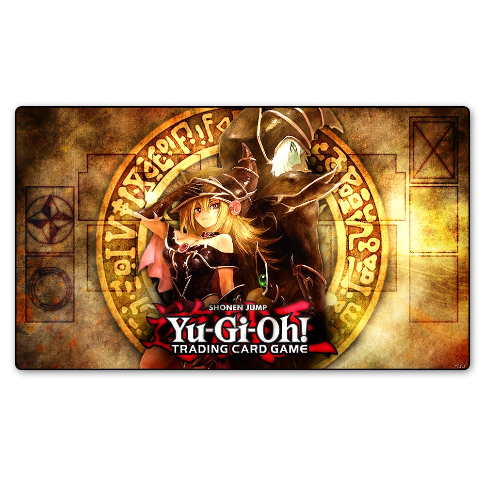 YU-GI-OH Playmat Dark Magician Girl Custom Print Playmat, Board Games ...