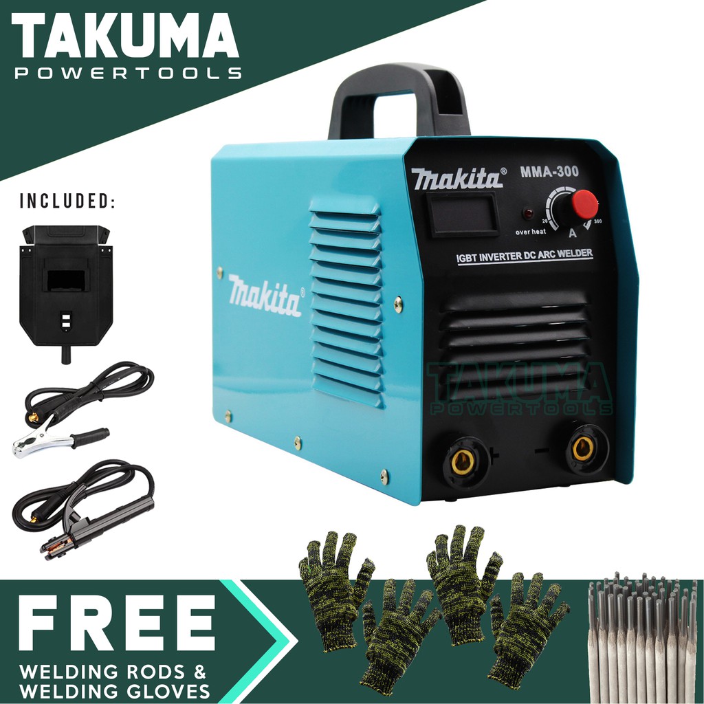 Makita MMA300 Inverter DC ARC Welding Machine (Model A) Shopee Philippines