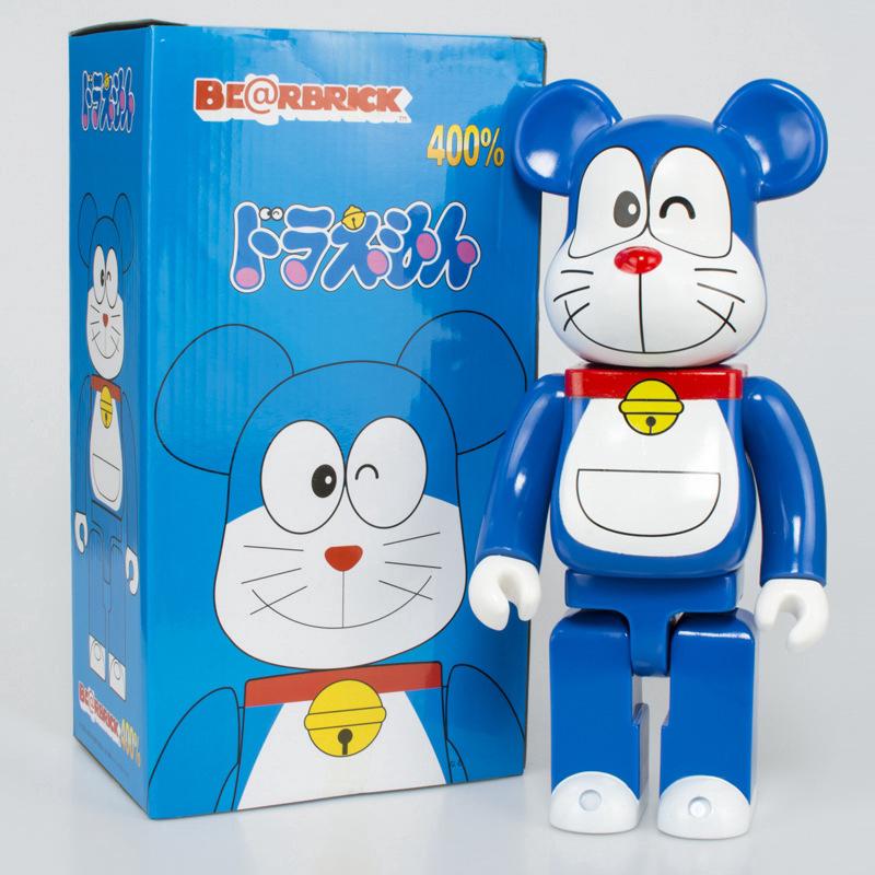 simpson ph Cartoon Doraemon  Bearbrick Blue Fat  Cat Cute 