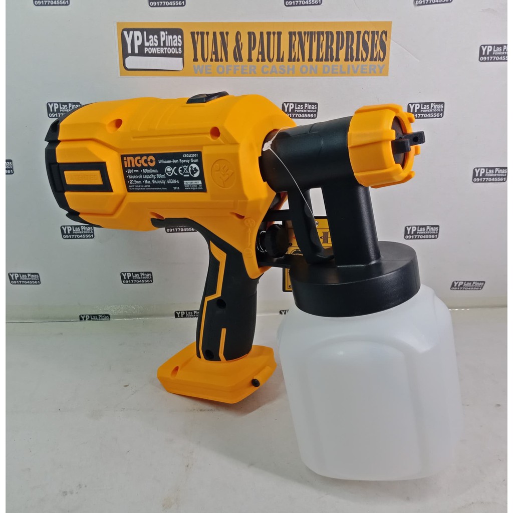 cordless paint gun