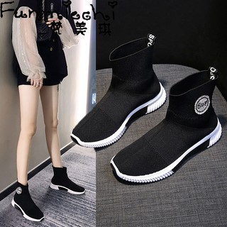 Stretch stoking shoes wanita 2021 musim luruh baru wanita Stretch stoking shoes wanita 2021 musim luruh baru wanita
