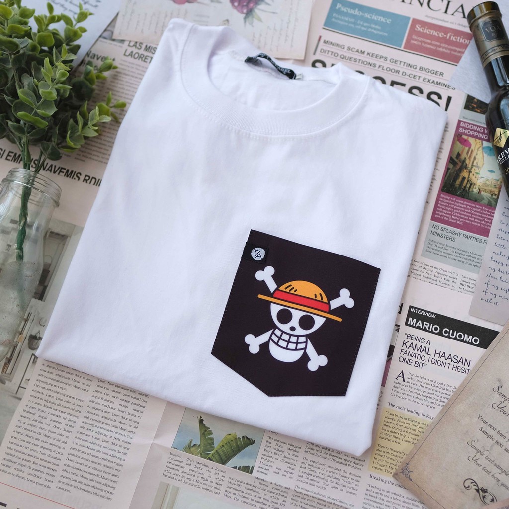 S One Piece Pocket Tee Thrift Apparel T Shirt Shopee Philippines