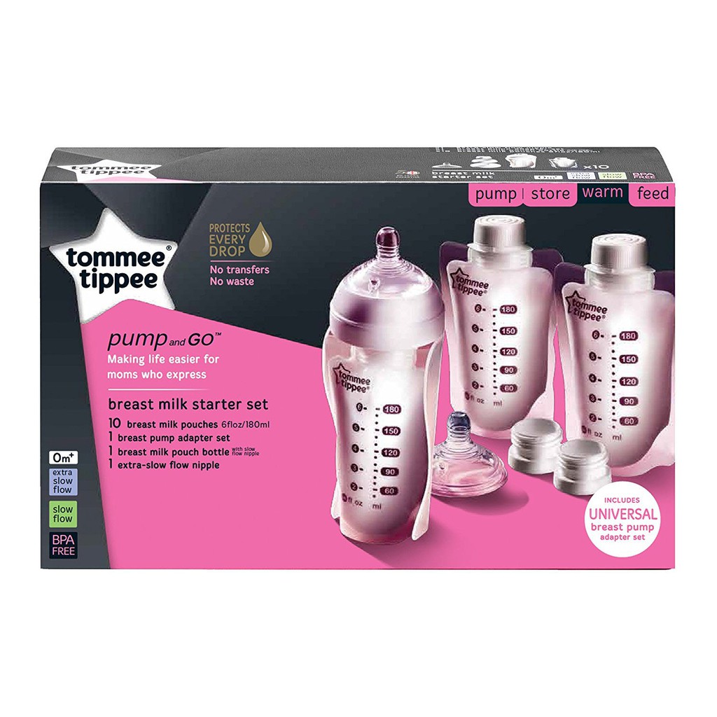 tommee tippee breast pouches