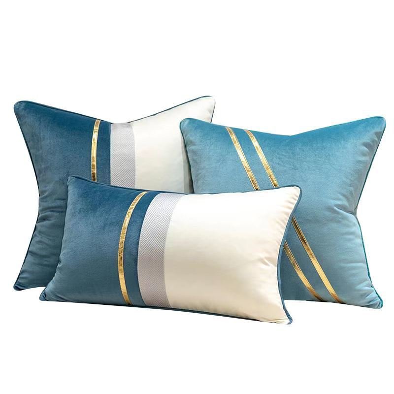 Nordic Entry Lux Style Sofa Cushion Pillow HighEnd Luxury Living Room Leather Sofa Pillow Cover