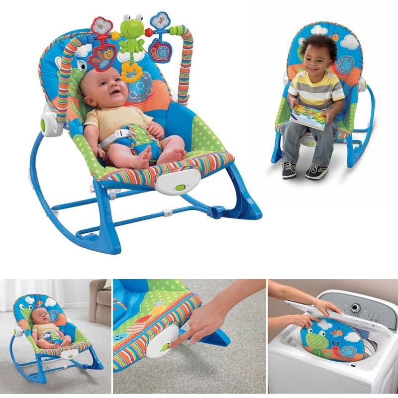 2 in 1 baby rocker
