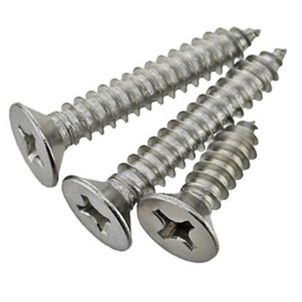Stainless Metal Screw Flat Head 6 x 3/8 up to 11/2 inches Shopee