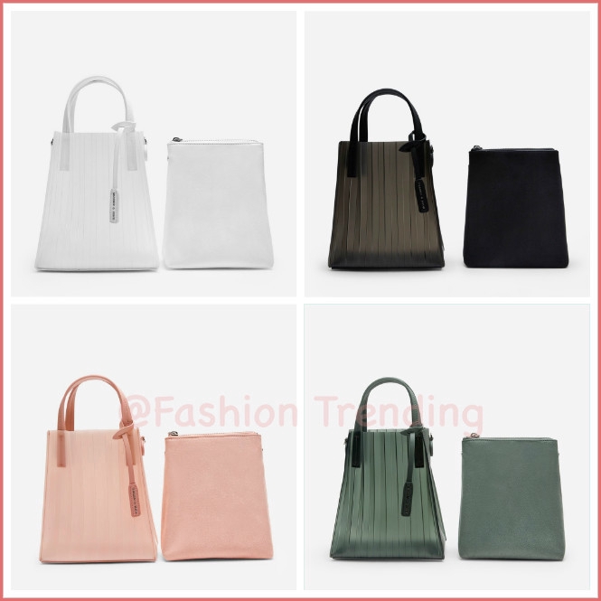 charles & keith transparent bag