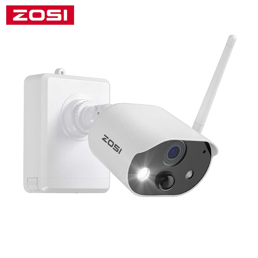 ZOSI WiFi Camera Rechargeable Battery Powered 1080P Full HD Outdoor
