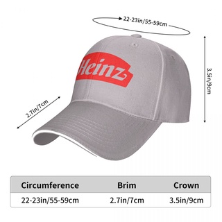 New Available Heinz Logo Baseball Caps Men Women Fashion Polyester Hats Unisex Golf Running Sun Cap Snapback Outdoor Spo #6