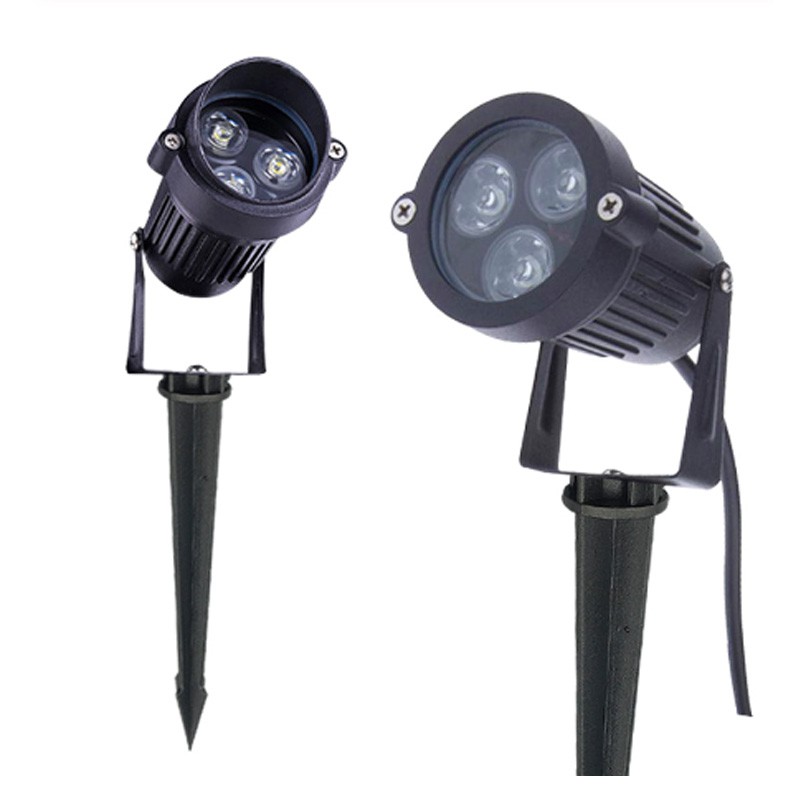 220V Outdoor LED Garden Lawn Light 3W Landscape Lamp Spike Waterproof ...