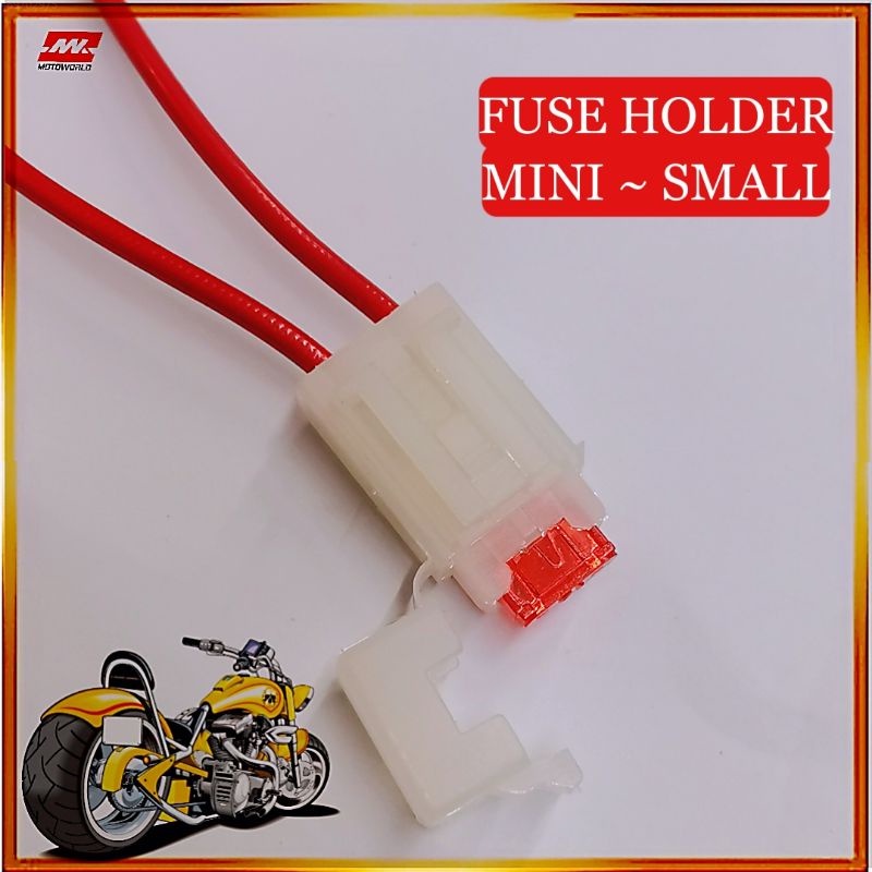 Mini Fuse Holder Fuse Box Step Mini Small For Motorcycle Universal