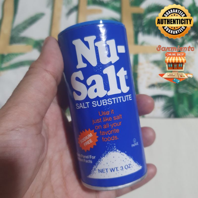 NuSalt Salt Substitute 85g Shopee Philippines