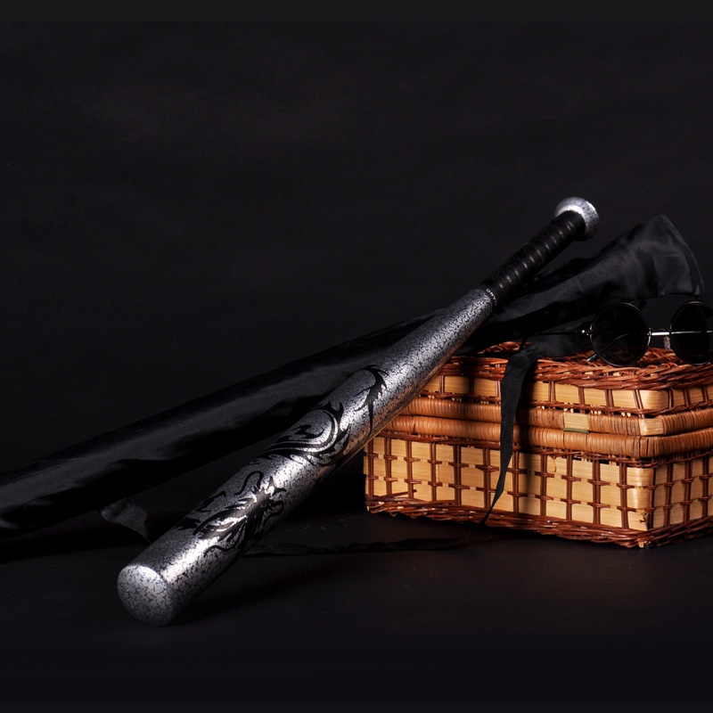 Portable Baseball Bat Metal Exercise Practice Baseball Bat Self Defense