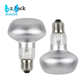 [Ready Stock]❍❈❀【Best Sales】2 Pack 75W UVB Reptile Light UVA UVB Heat Lamp Bulb Bearded Dragon Acces