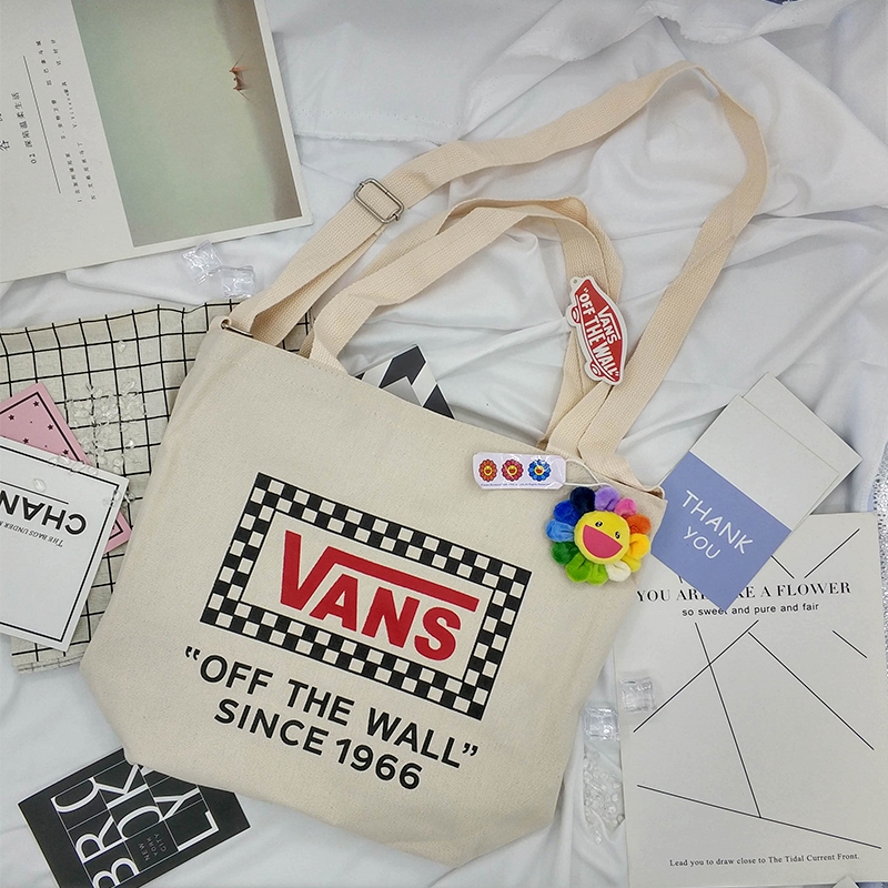 vans canvas tote bag