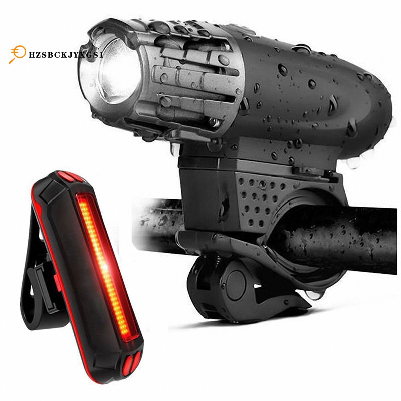 usb rechargeable front bike light
