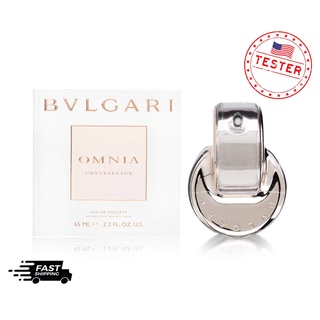 Omnia Crystalline Eau de Parfum Bvlgari Bulgari for women 65ml US Tester Authentic Packaging Perfum