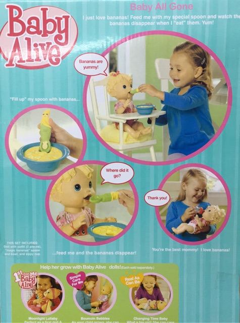 baby alive all gone banana