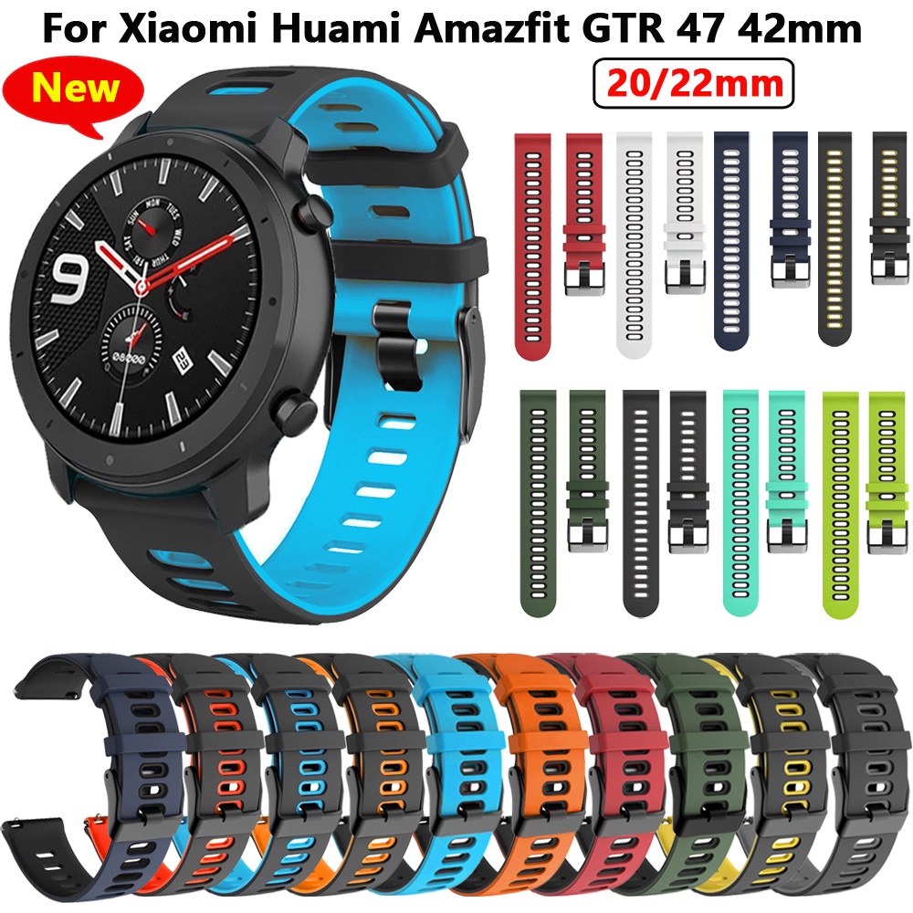 Cinturino In Silicone Per Huami Amazfit GTR 47mm/42mm/Bip Pace - Foto 12