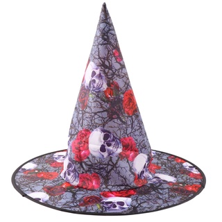 royal Halloween Witch Wizard Hat Party Costume Headgear Devil Cap Cosplay Props #7