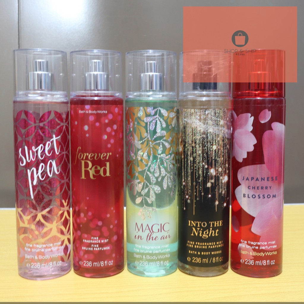 Authentic Bath and Body Perfume Body Mist part 1 | Shopee Philippines