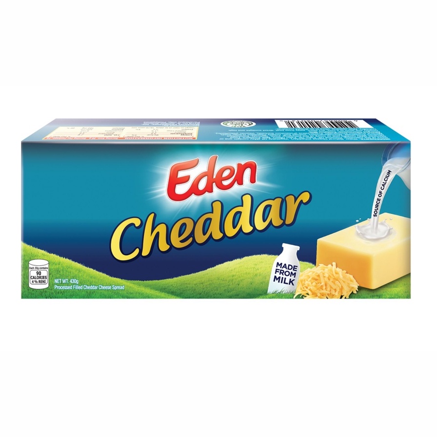 Eden Cheddar Cheese 430g Shopee Philippines