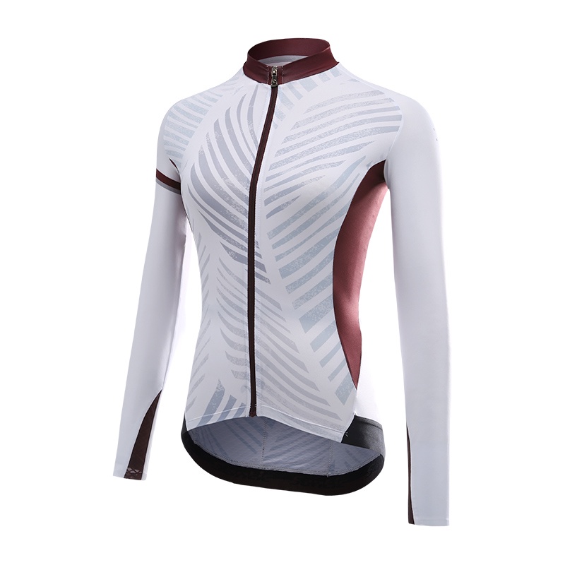 Santic Women Summer Cycling Jerseys Long Sleeve Sunproof MTB