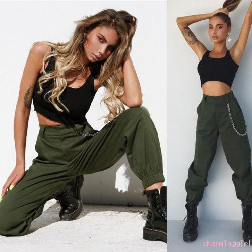 cargo pants fashion women