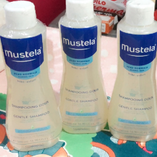 mustela gentle shampoo 500 ml