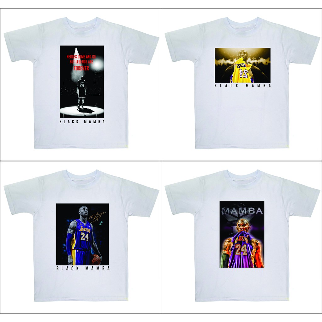 kobe bryant t shirt black