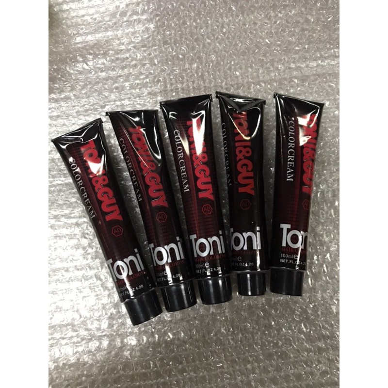 Toni & guy hair color 100ml (wala box) Shopee Philippines