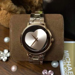 mk watch heart design