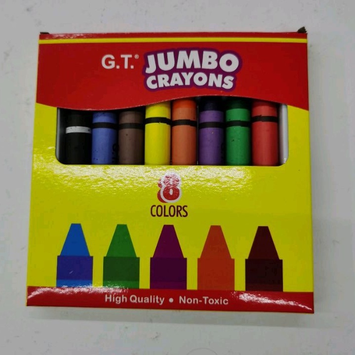 jumbo crayons 8 colors Shopee Philippines