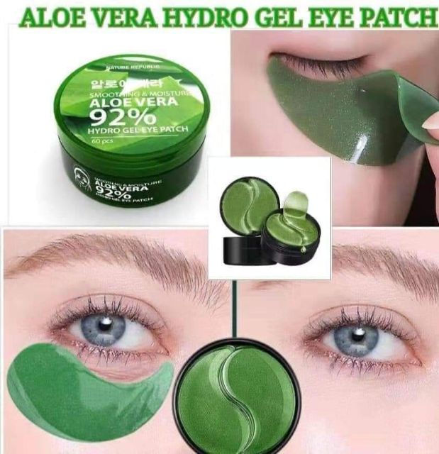 Original Aloe Vera Hydro Gel Eye Patch By Nature Republic Shopee Philippines