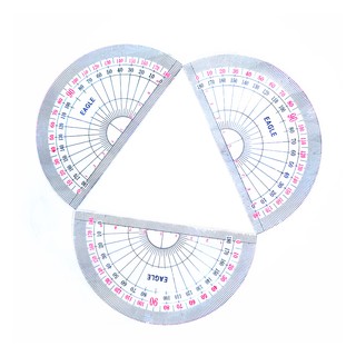 cod 12 pcs small clear protractor plastic math protractors measuring