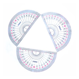 cod 12 pcs small clear protractor plastic math protractors measuring