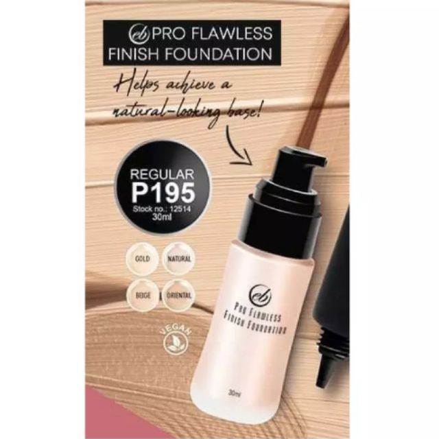 Ever Bilena Pro Flawless Finish Foundation Shopee Philippines